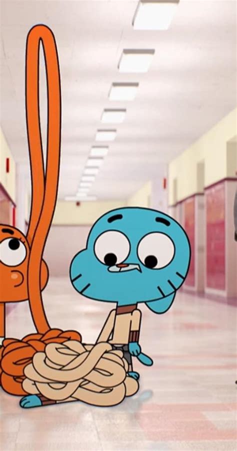 I redrew Gumball and darwin in their S1 styles. . The amazing world of gumball the inquisition full episode